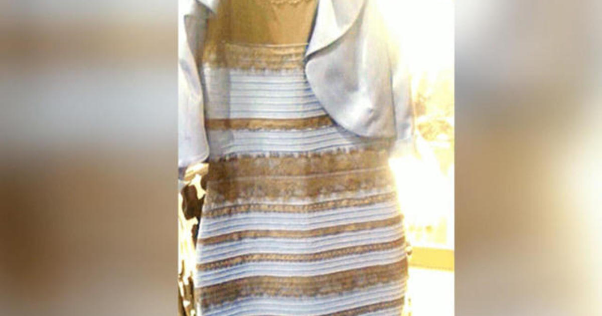 the black and blue dress